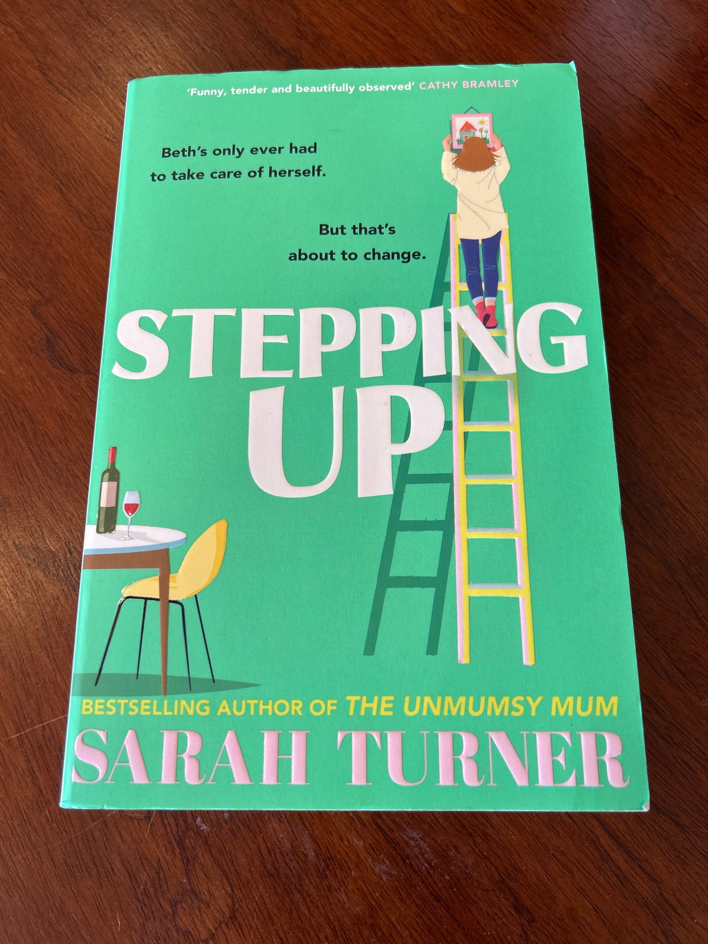 Stepping up. Sarah Turner. 2022.