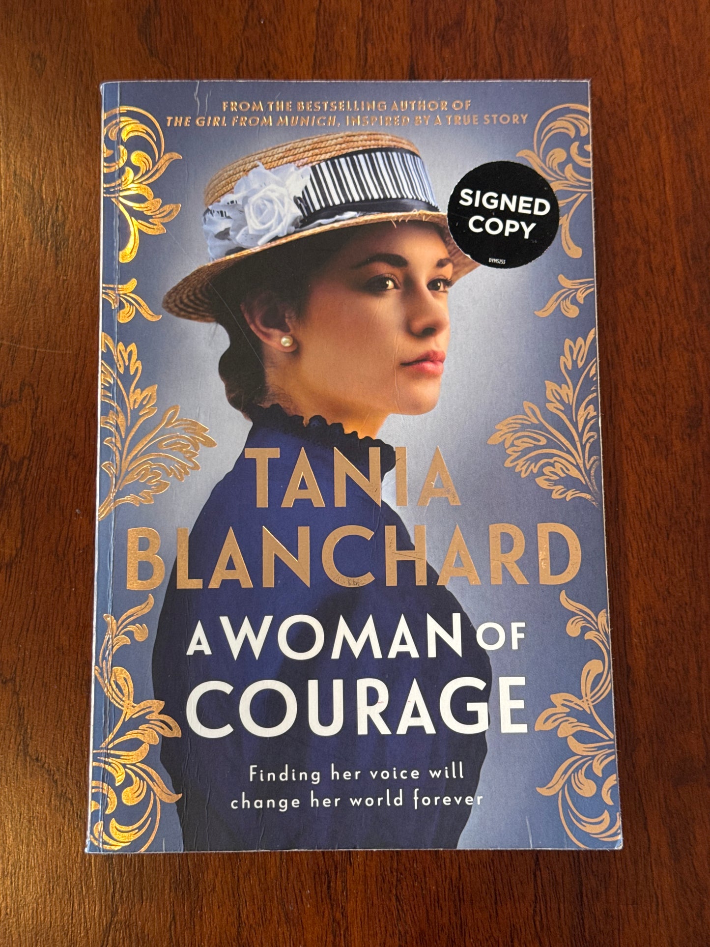 Woman of courage. Tania Blanchard. 2023.