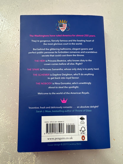 American Royals. Katharine McGee. 2019.