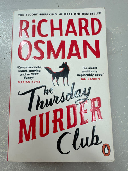 Thursday murder club. Richard Osman. 2021.