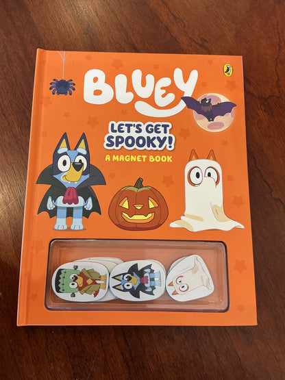 Bluey: let’s get spooky: a magnet book. 2022.
