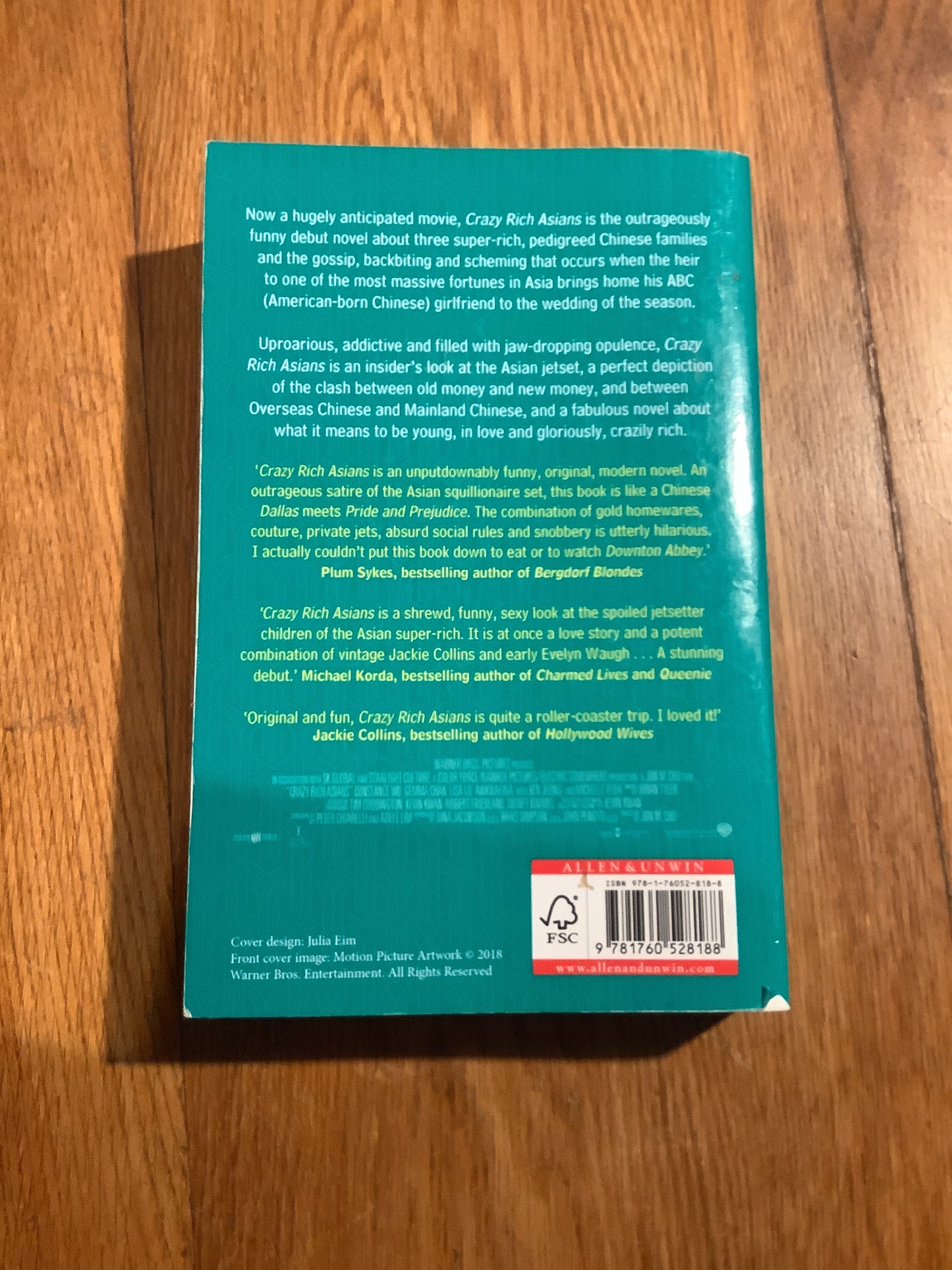 Crazy rich Asians. Kevin Kwan. 2018.