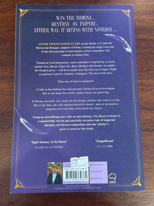 Raven Scholar. Antonia Hodgson. 2025.