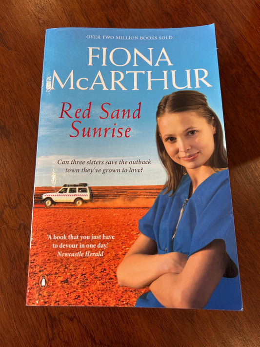 Red sand sunrise. Fiona McArthur. 2015.