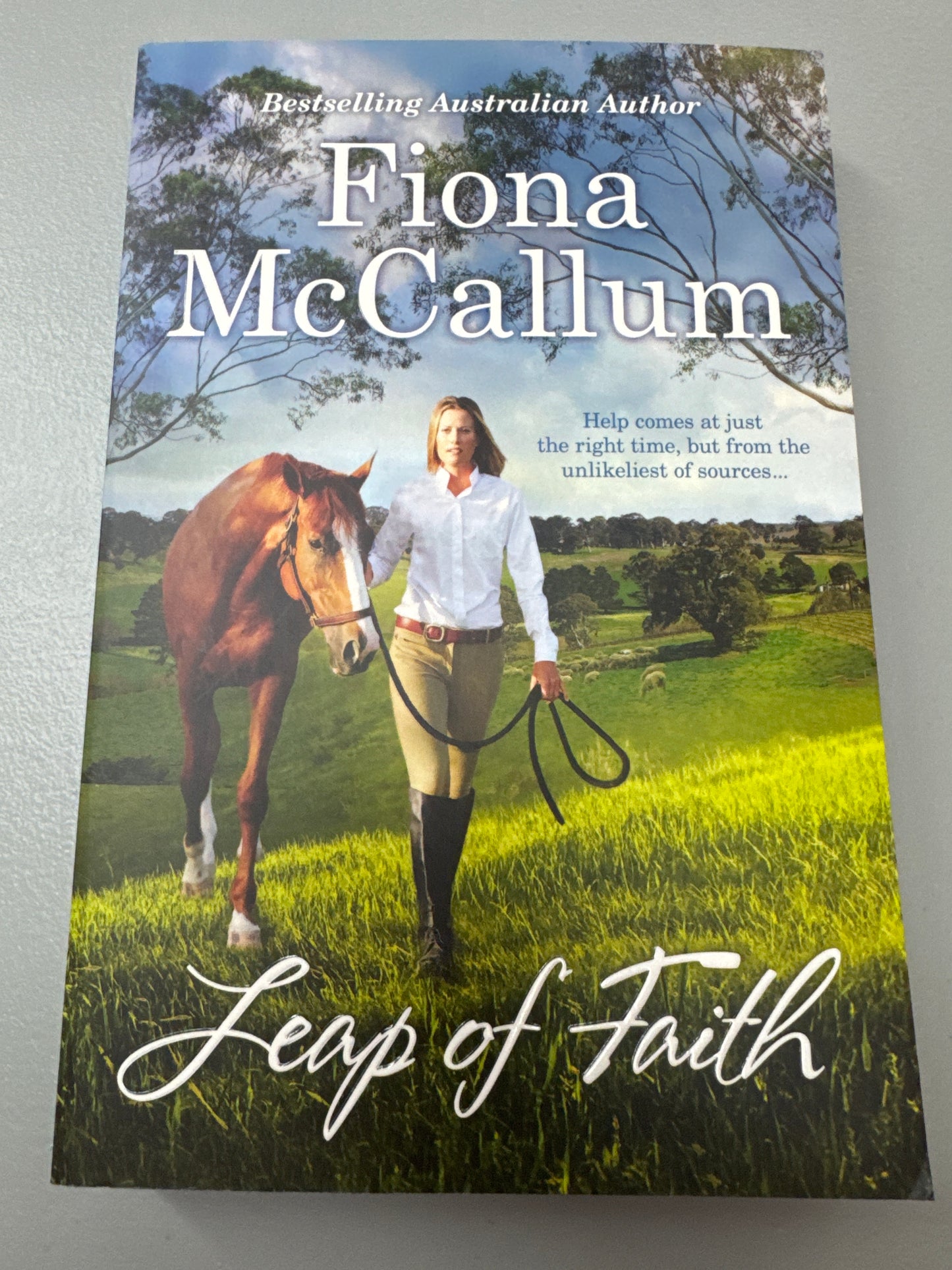 Leap of faith . Fiona McCallum. 2015.