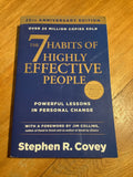 7 habits of highly effective people: powerful lessons in personal change. Stephen R. Covey. 2013.