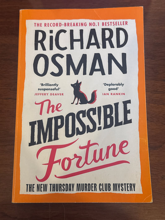 Impossible fortune. Richard Osman. 2025.