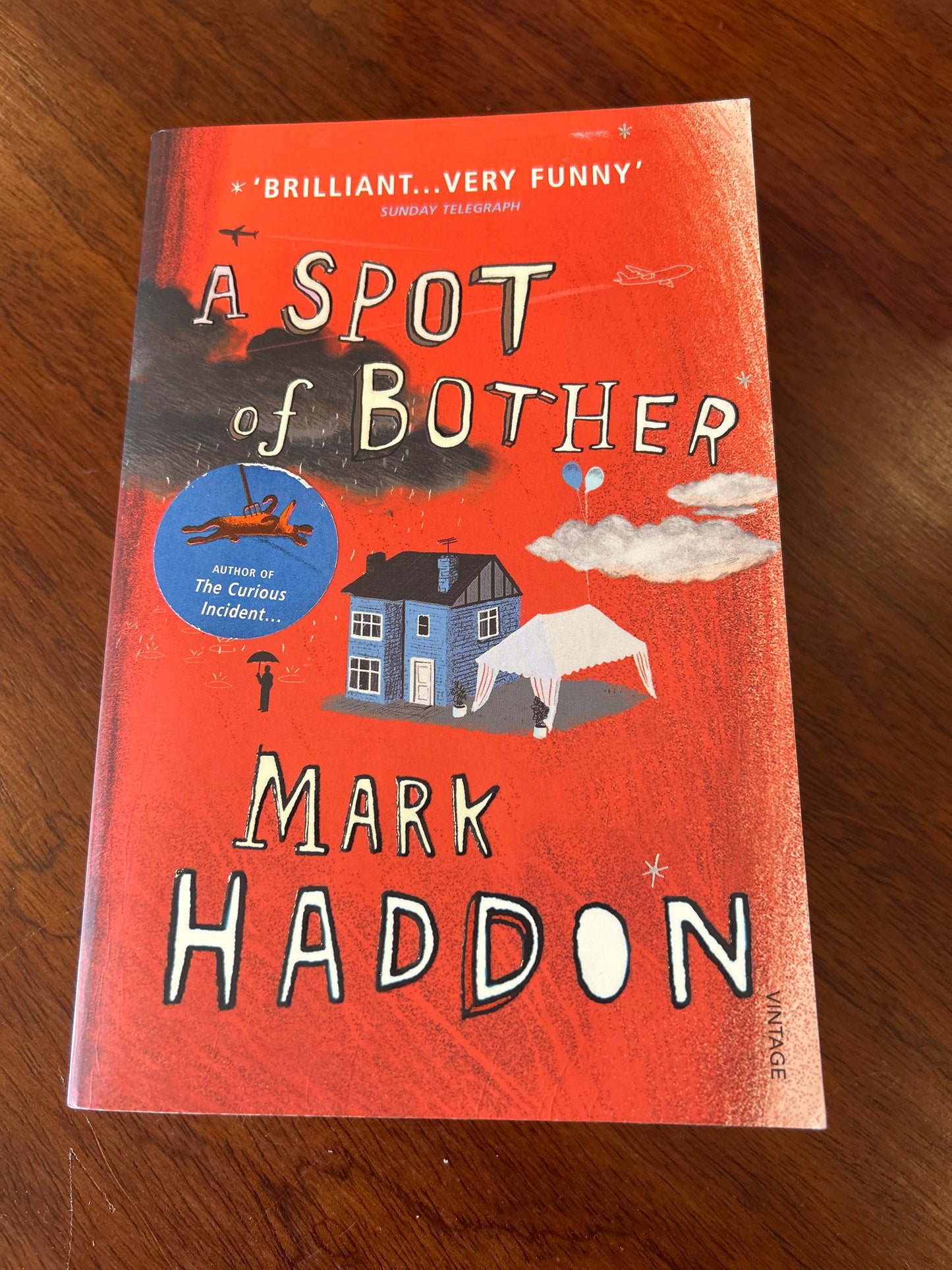 Spot of bother. Mark Haddon. 2007.