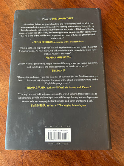 Lost connections: uncovering the real causes of depression - and the unexpected solutions. Johann Hari. 2018.