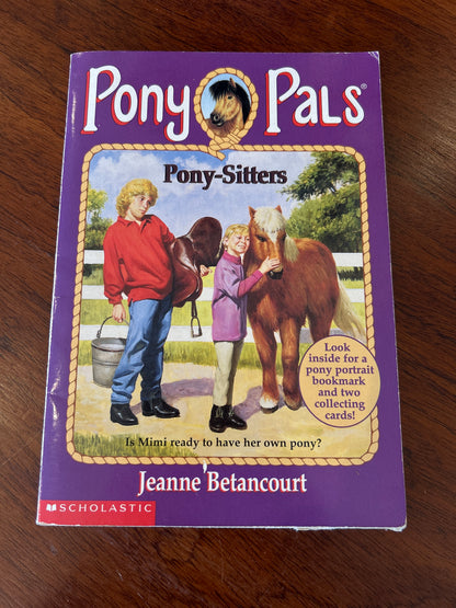 Pony-sitters. Jeanne Betancourt. 1997.