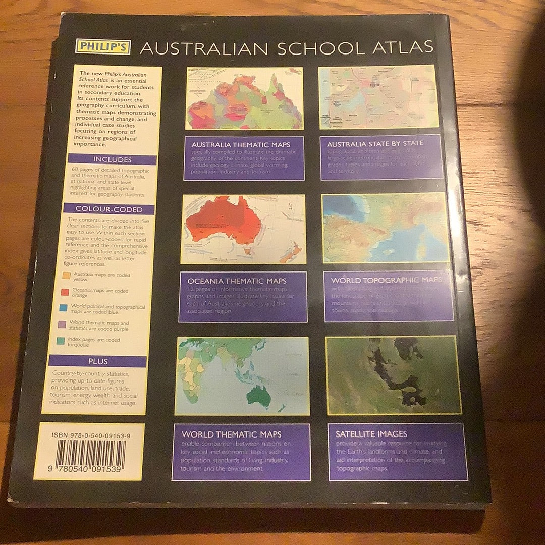 Philip’s Australian school atlas. [n. a.]. 2007.