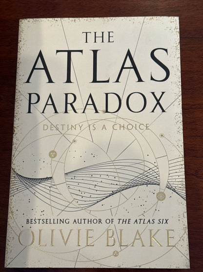 Atlas paradox. Olivie Blake. 2022.