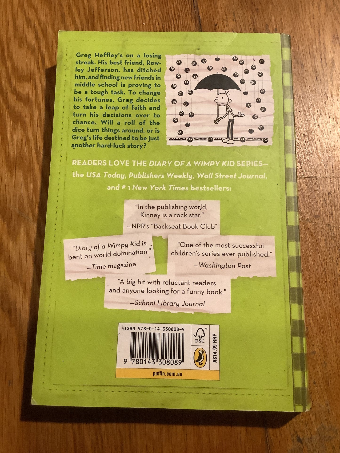 Diary of a wimpy kid 8: hard luck. Jeff Kinney. 2013.