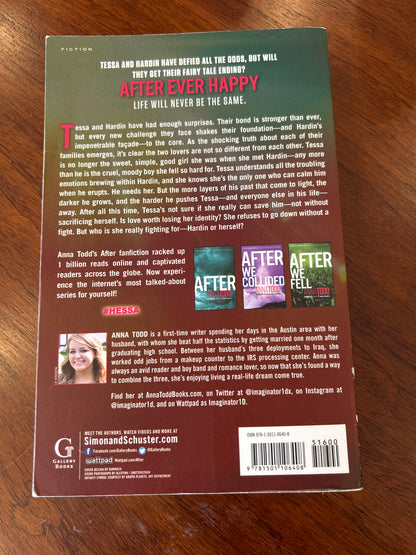 After ever happy. Anna Todd. 2015.