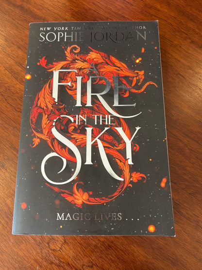 Fire in the sky. Sophie Jordan. 2024.
