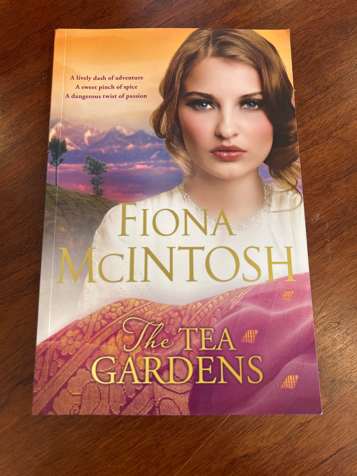 Tea gardens. Fiona McIntosh. 2017.