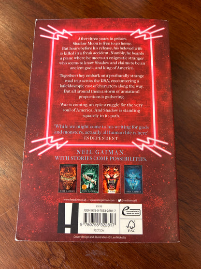 American gods. Neil Gaiman. 2021.
