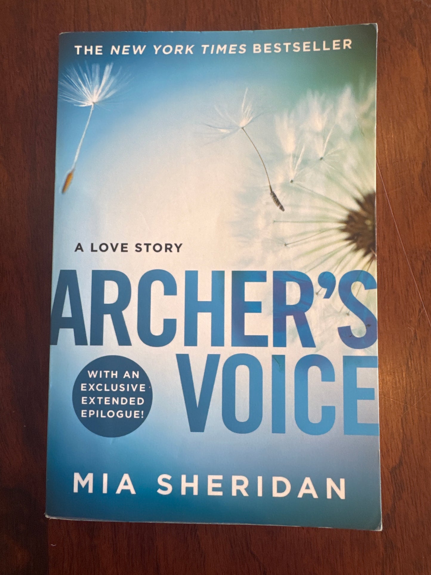 Archer’s voice. Mia Sheridan. 2018.