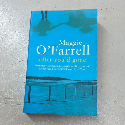 After you’d gone. Maggie O’Farrell. 2000.