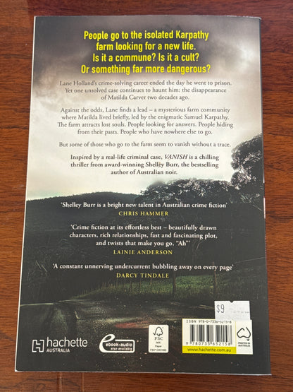 Vanish. Shelley Burr. 2025.