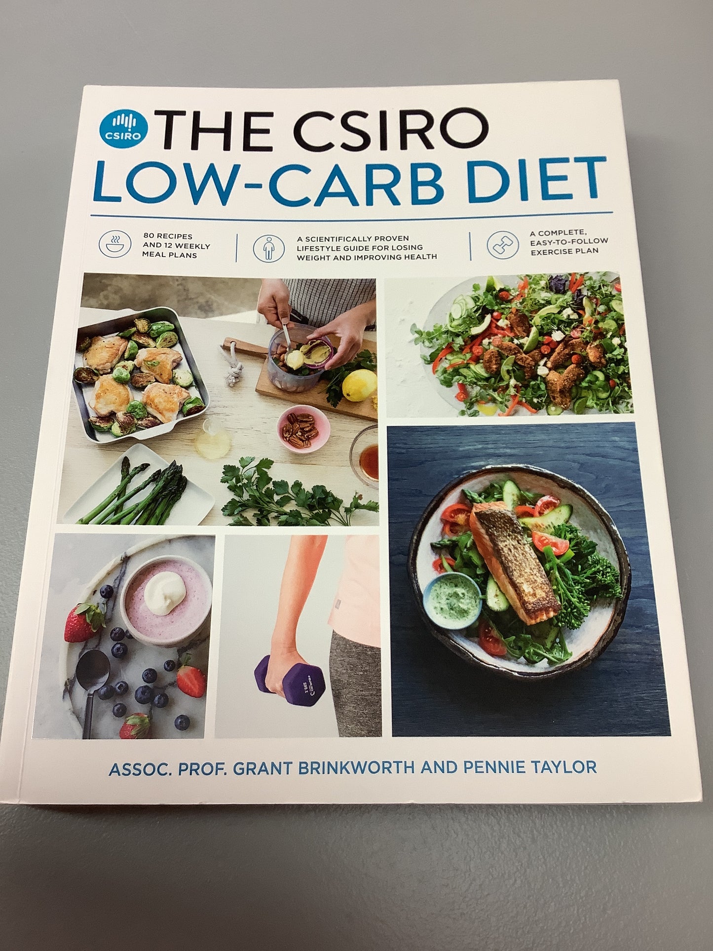 CSIRO low-carb diet. Grant Brinkworth and Pennie Taylor. 2017.