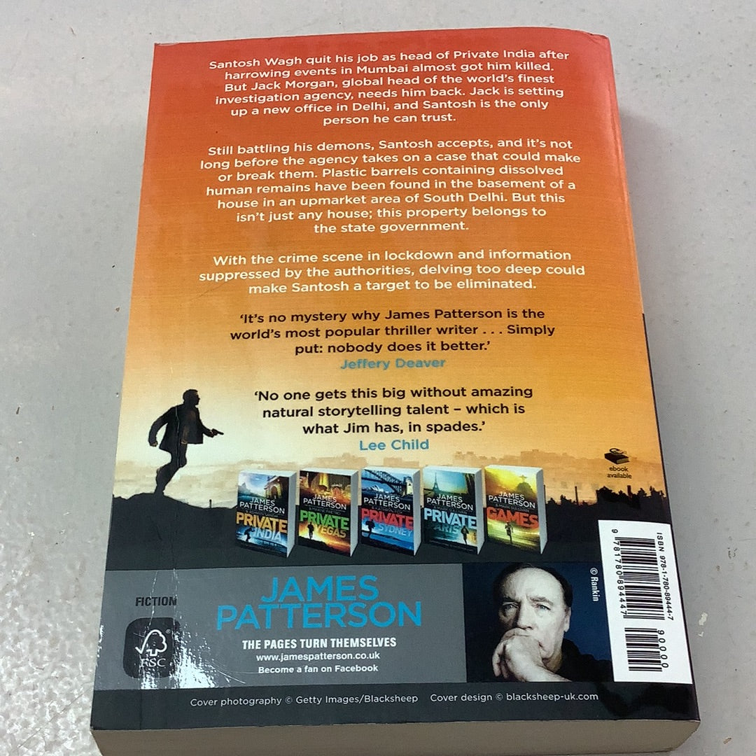 Private Delhi. James Patterson & Ashwin Sanghi. 2016.
