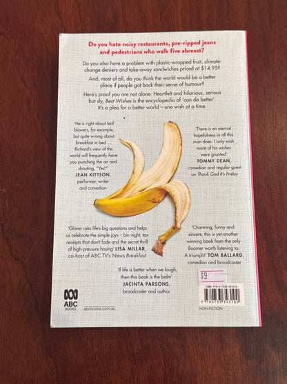 Best Wishes. Richard Glover. 2023.