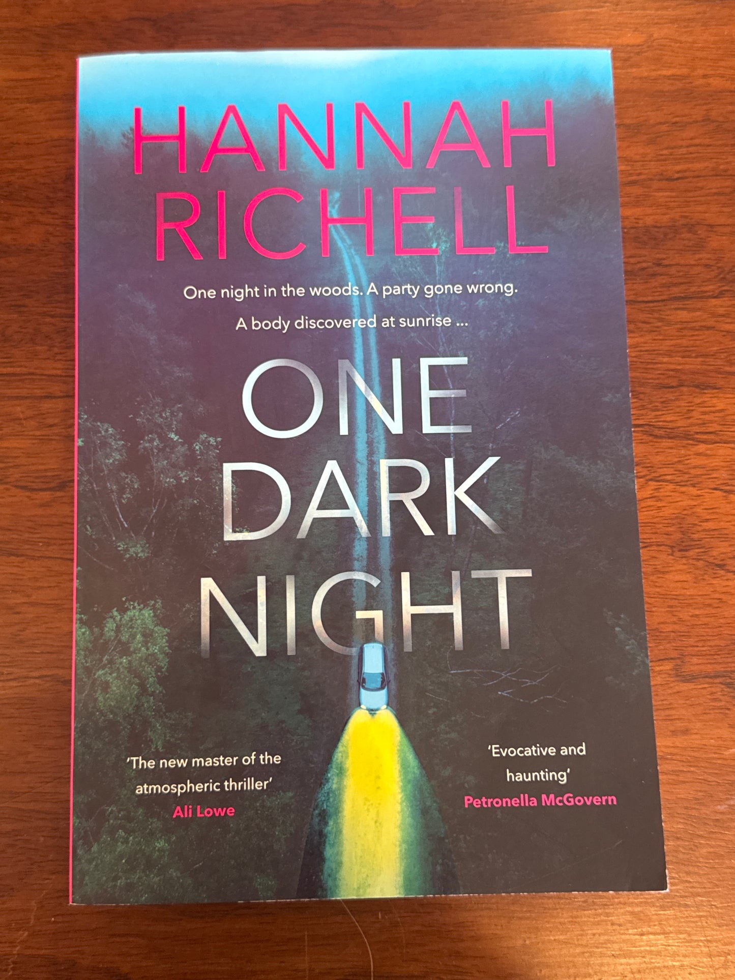 One Dark Night. Hannah Richell. 2025.