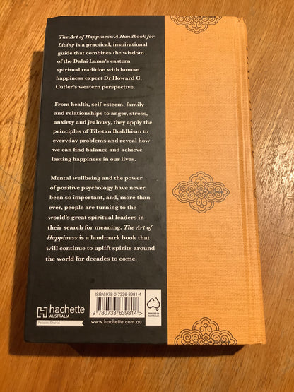 Art of happiness. Dalai Lama and Howard C. Carter. 2018.