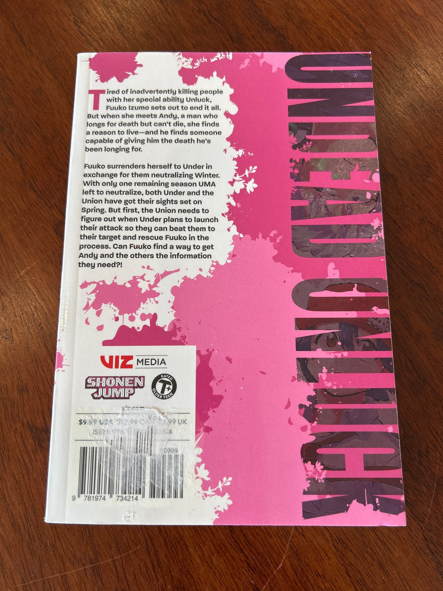 Undead unluck v9. Yoshifumi Tozuka. 2020.