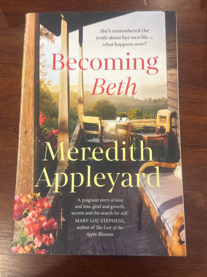 Becoming Beth. Meredith Appleyard.