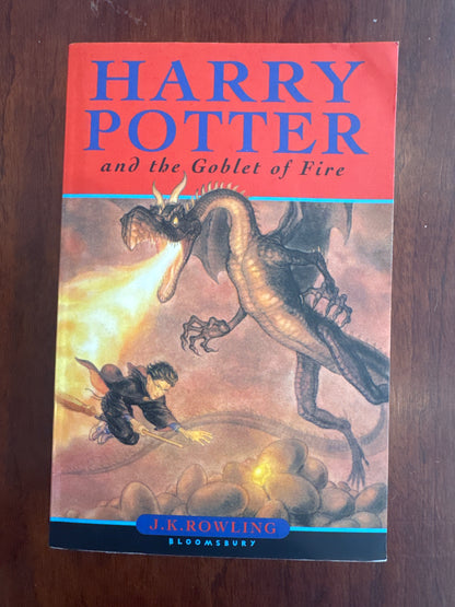 Harry Potter & the goblet of fire. J. K. Rowling.