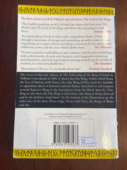 Lord of the Rings: Fellowship of the Ring.