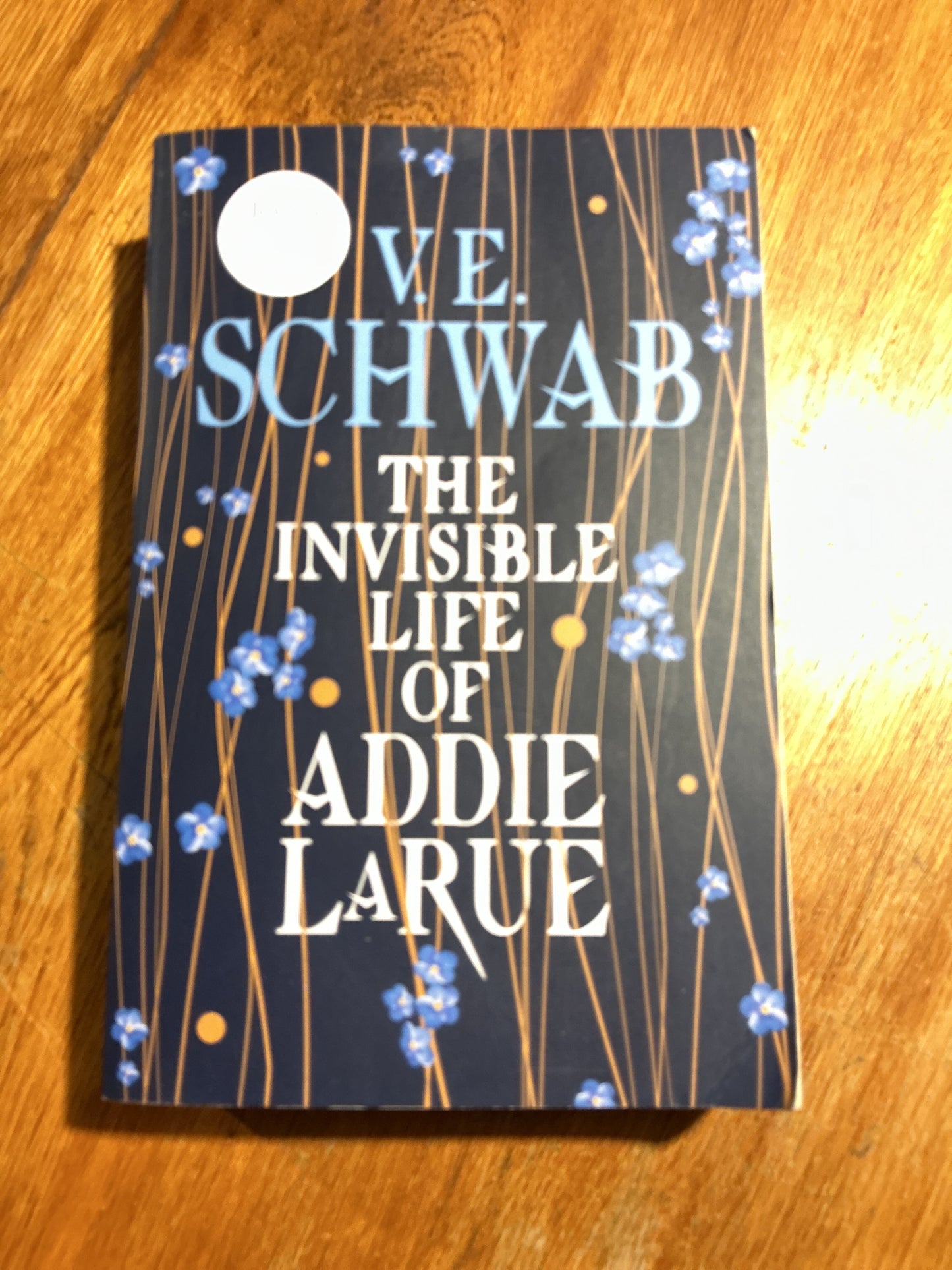 The Invisible life of Addie LaRue. V. E. Schwab. 2020.
