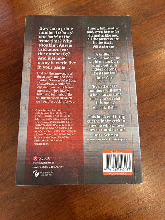 Adam Spencer’s big book of numbers. Adam Spencer. 2014.