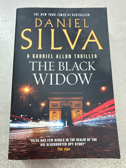 Black widow. Daniel Silva. 2016.