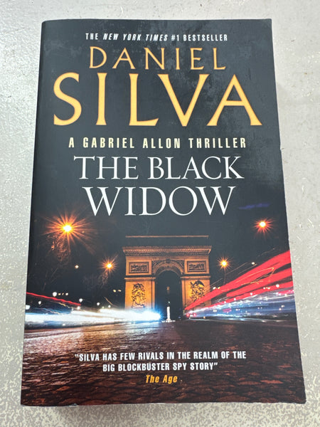 Black widow. Daniel Silva. 2016.