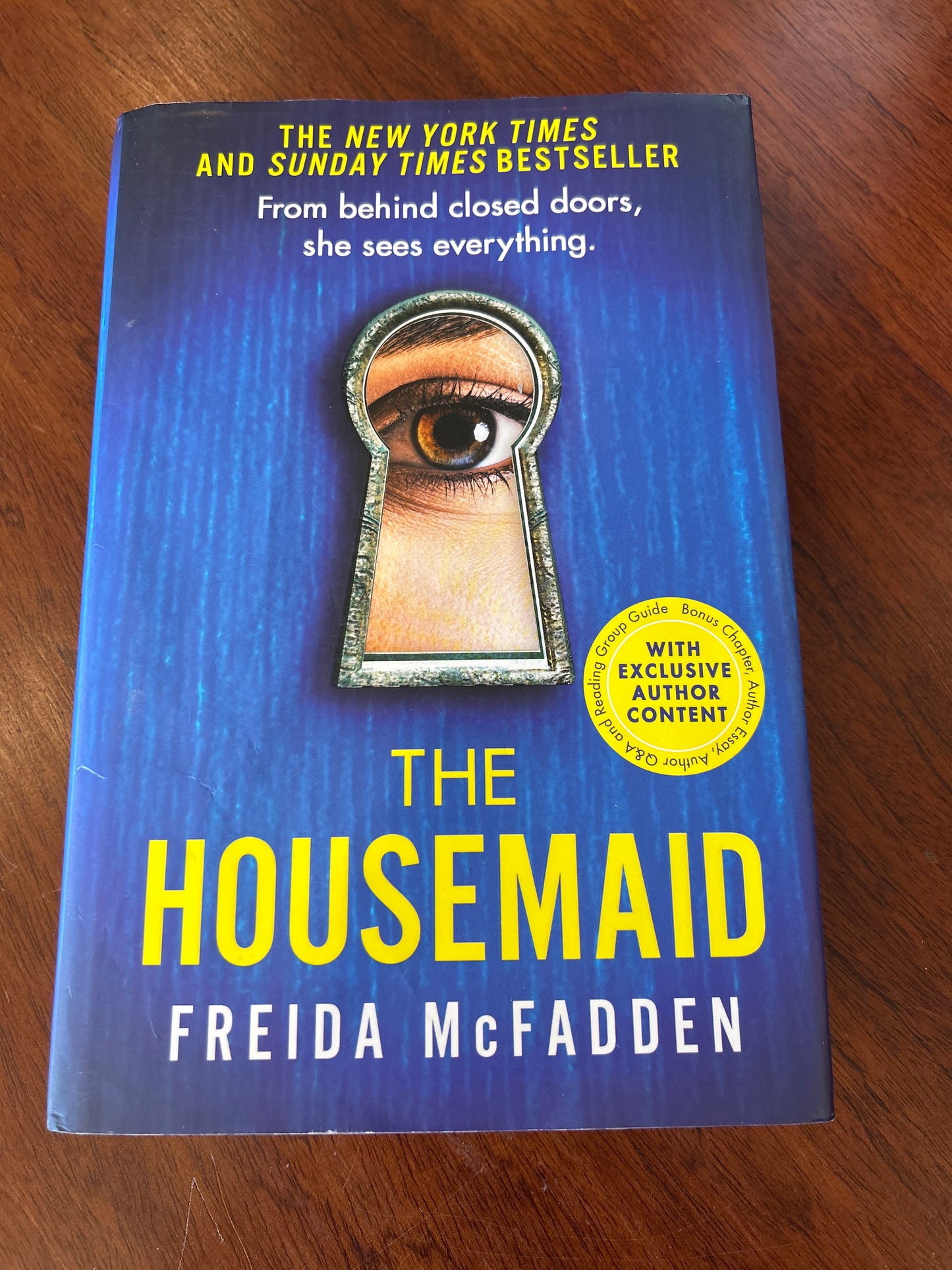The Housemaid. Freida McFadden. 2025.