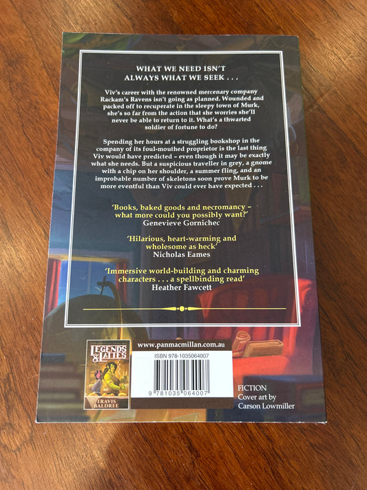 Bookshops & bonedust. Travis Baldree. 2024.