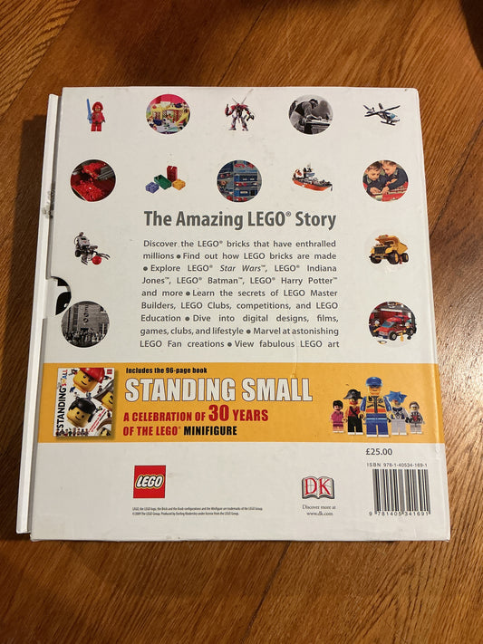 Lego book. Daniel Lipkowitz. 2009/ standing small: a celebration of 30 years of the Lego minifigure. Nevin Martell. 2009. [enclosed in slipcase].