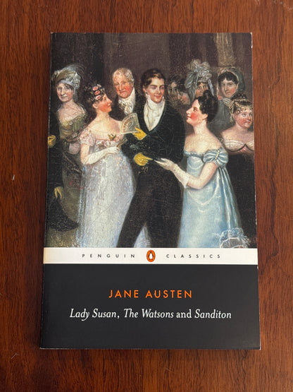 Lady Susan, The Watson and Sanditon. Jane Austen. 2003.
