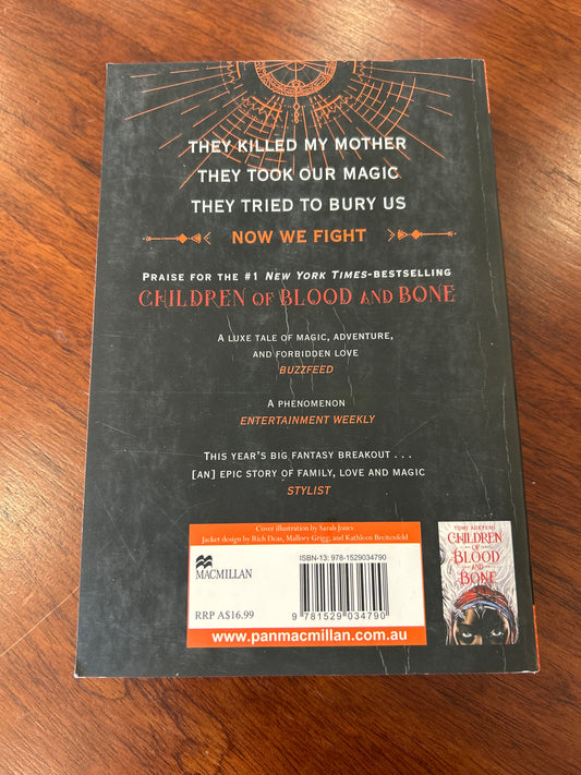 Children of virtue and vengeance. Tomi Adeyemi. 2019.