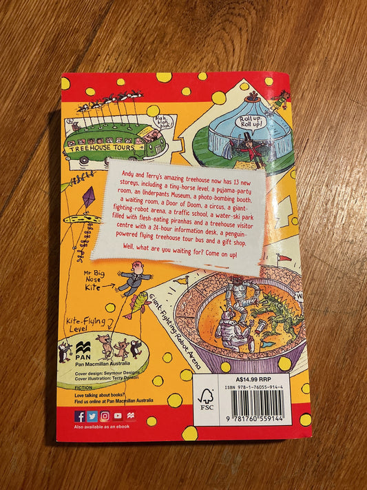 117 storey treehouse by Andy Griffiths.