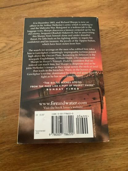 Sharpe’s fortress. Bernard Cornwell. 1999.