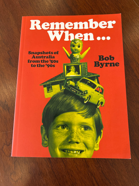 Remember when: snapshots of Australia from the ‘50s to the ‘90s. Bob Byrne. 2024.