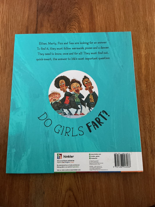 Girls don’t fart. Lisa Regan and Agnes Ernoult. 2022.