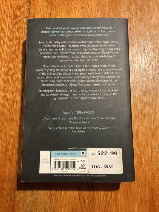 Bearers of the black staff. Terry Brooks. 2011.