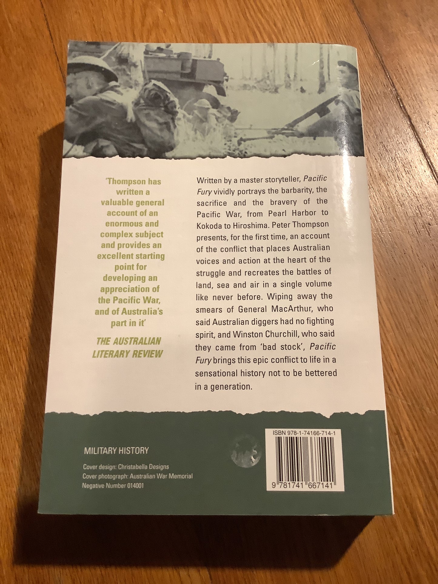 Pacific fury: how Australia and her allies defeated the Japanese. Peter Thompson. 2009.