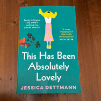 This has been absolutely lovely. Jessica Dettman. 2021.