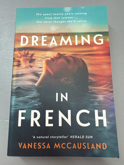 Dreaming in French. Vanessa McCausland. 2024.